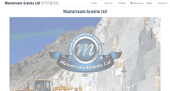 Desktop Screenshot of mainstreamgranite.com